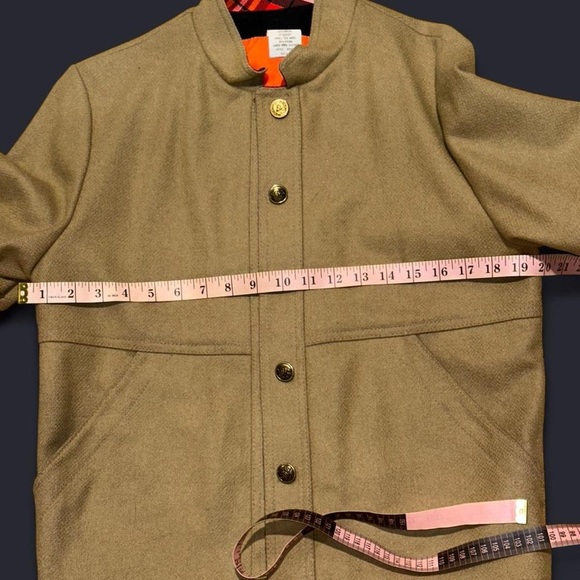 Vintage 50s Wool Field Jacket in Tan Women’s Size Small - Picture 6 of 8